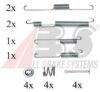 PEX 824 Accessory Kit, brake shoes